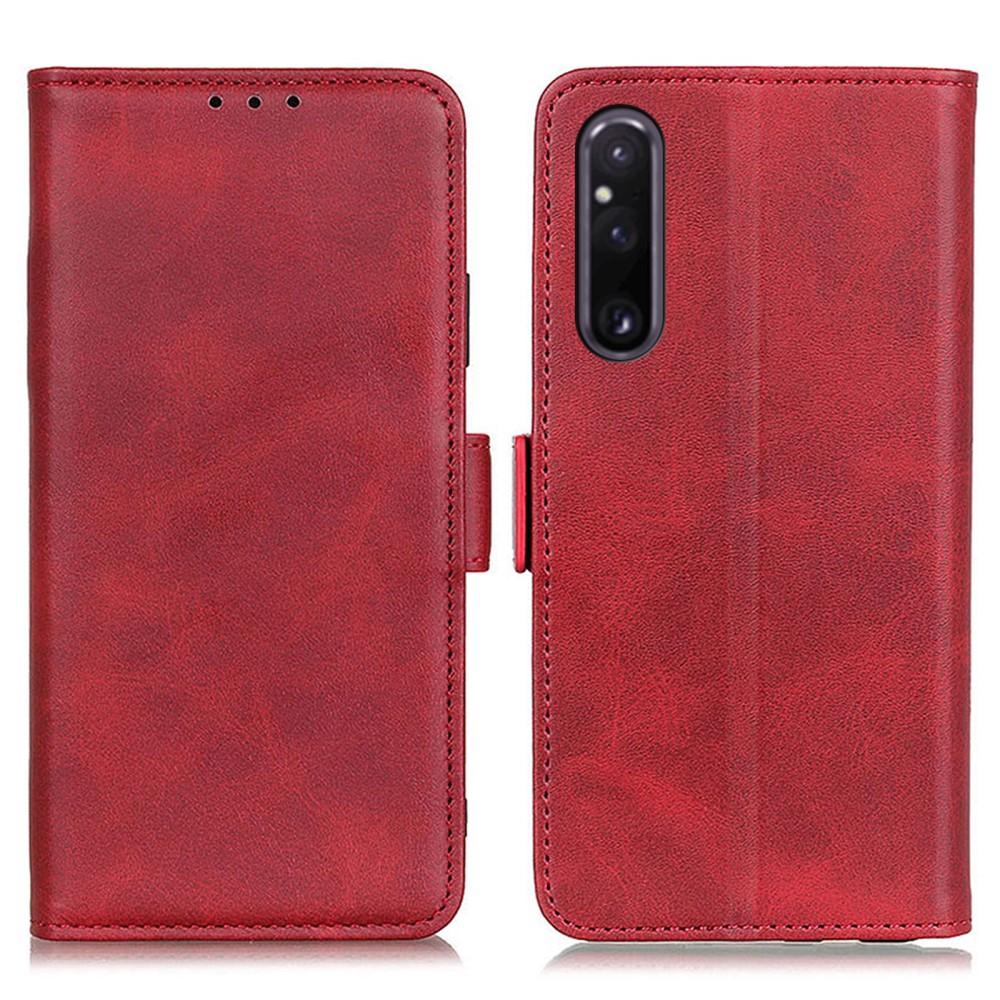  Sony Xperia 1 V Fodral Magnetisk Stängning Röd