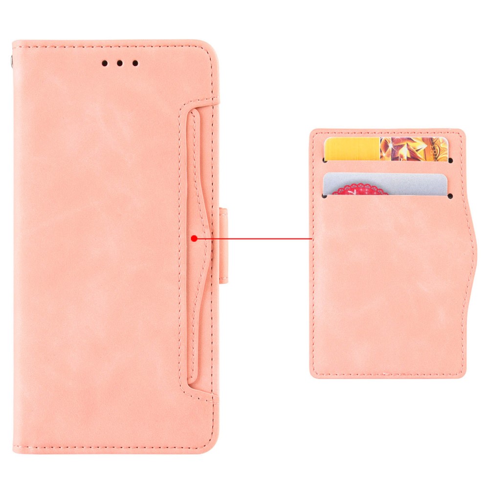  Sony Xperia 1 V Fodral Med Avtagbart Kortfodral Rosa