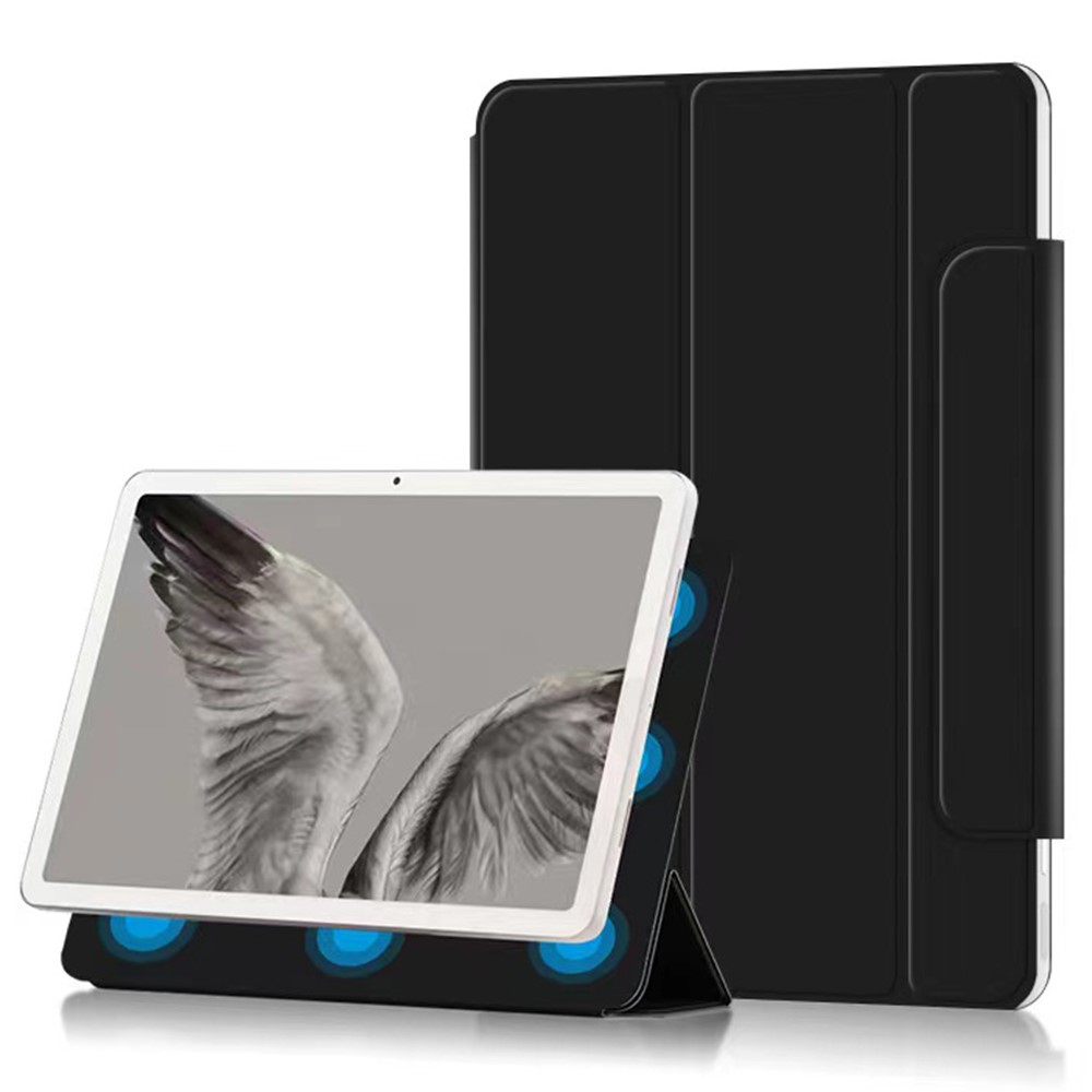  Google Pixel Tablet Fodral 2in1 Magnet Tri-Fold Svart