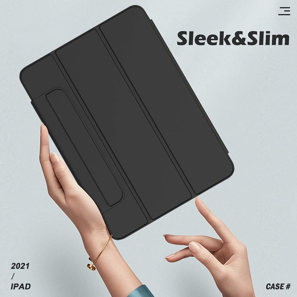  Google Pixel Tablet Fodral 2in1 Magnet Tri-Fold Lila
