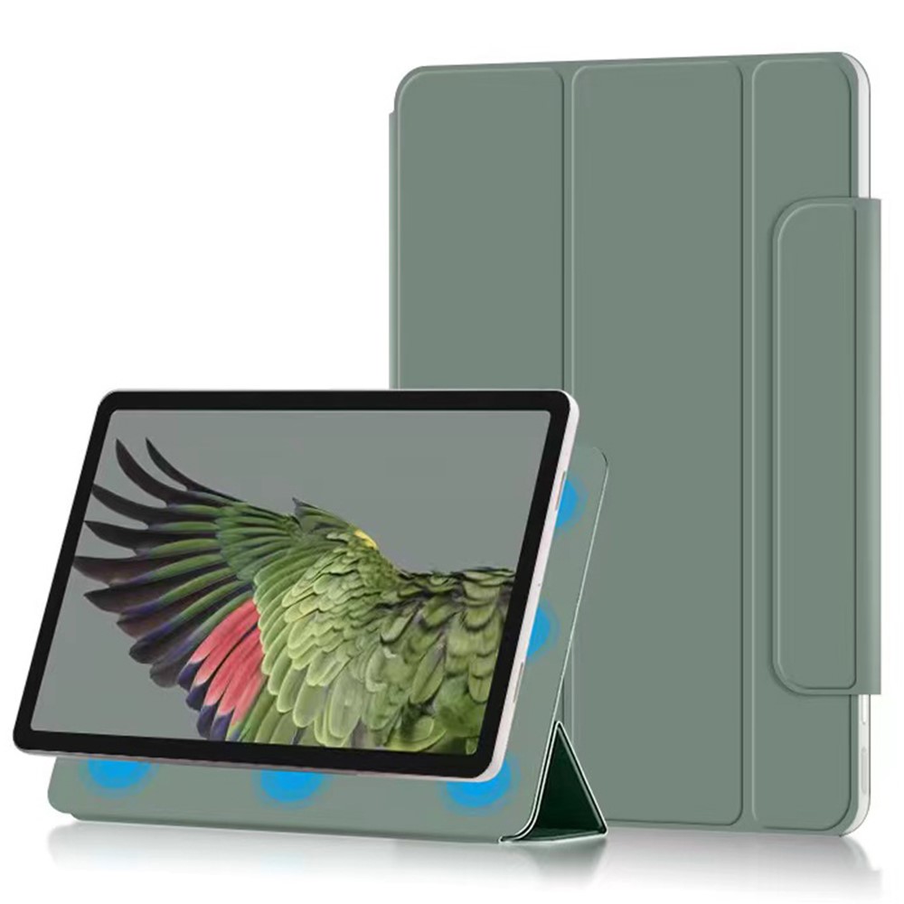  Google Pixel Tablet Fodral 2in1 Magnet Tri-Fold Grön