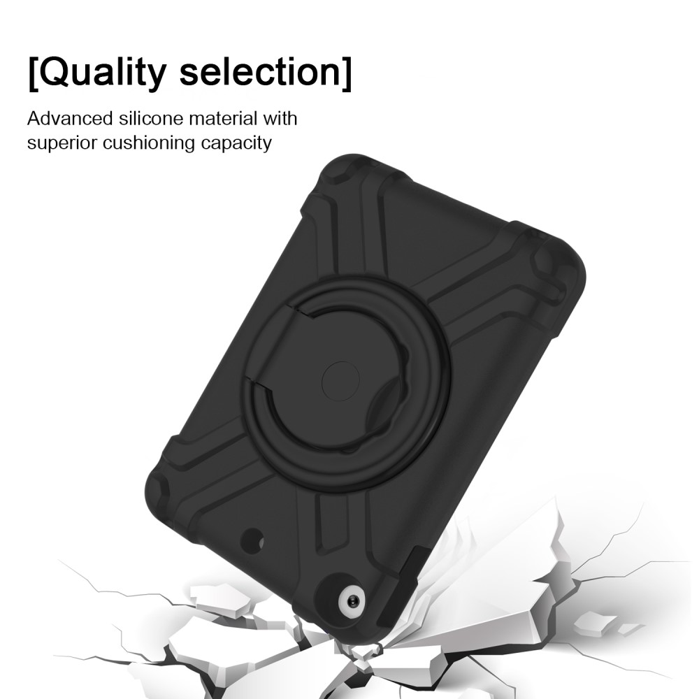  iPad 10.2 2019/2020/2021 Skal 360 Hybrid Kickstand Svart