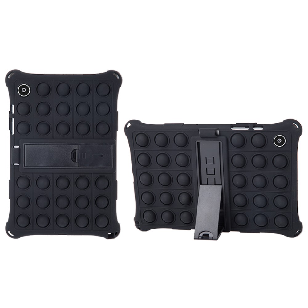  Galaxy Tab A8 10.5 Skal Pop It Fidget Kickstand Svart