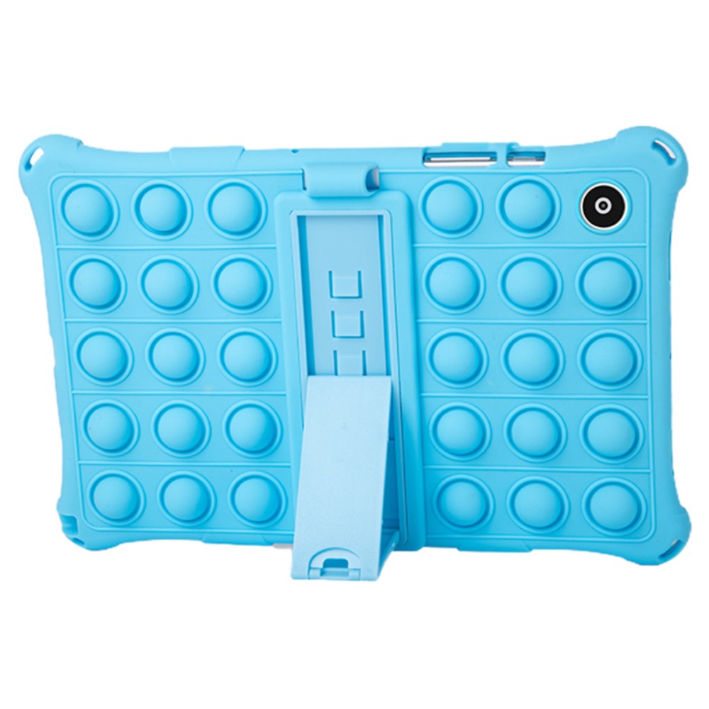  Galaxy Tab A8 10.5 Skal Pop It Fidget Kickstand Blå