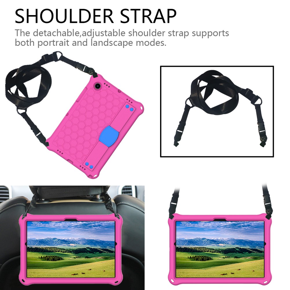 Galaxy Tab A8 10.5 Skal Honeycomb EVA Shockproof Kickstand