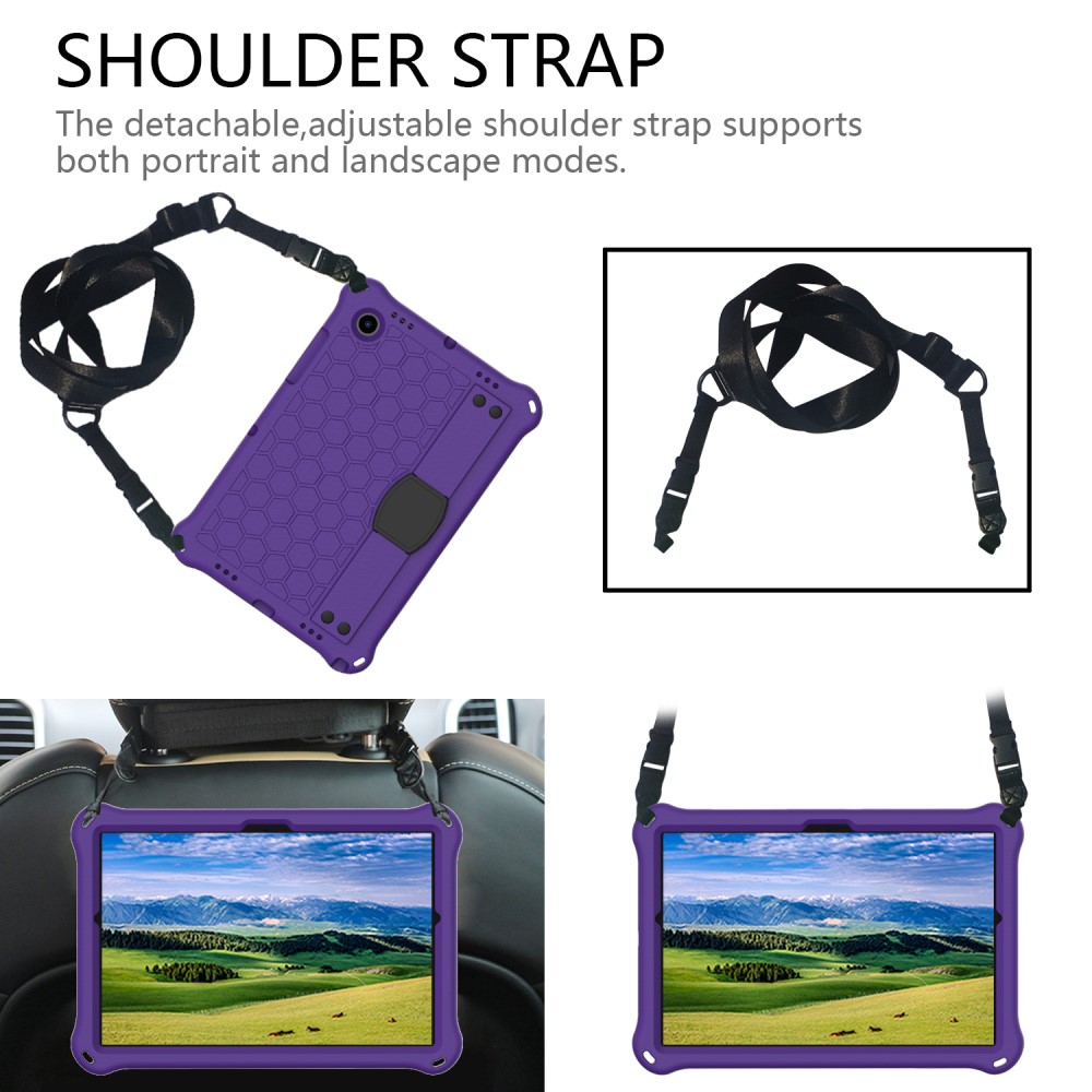  Galaxy Tab A8 10.5 Skal Honeycomb EVA Shockproof Kickstand