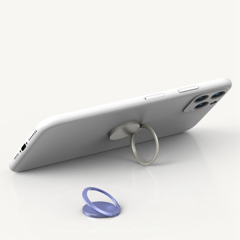  Mobilring Ring Hållare Kickstand Svart