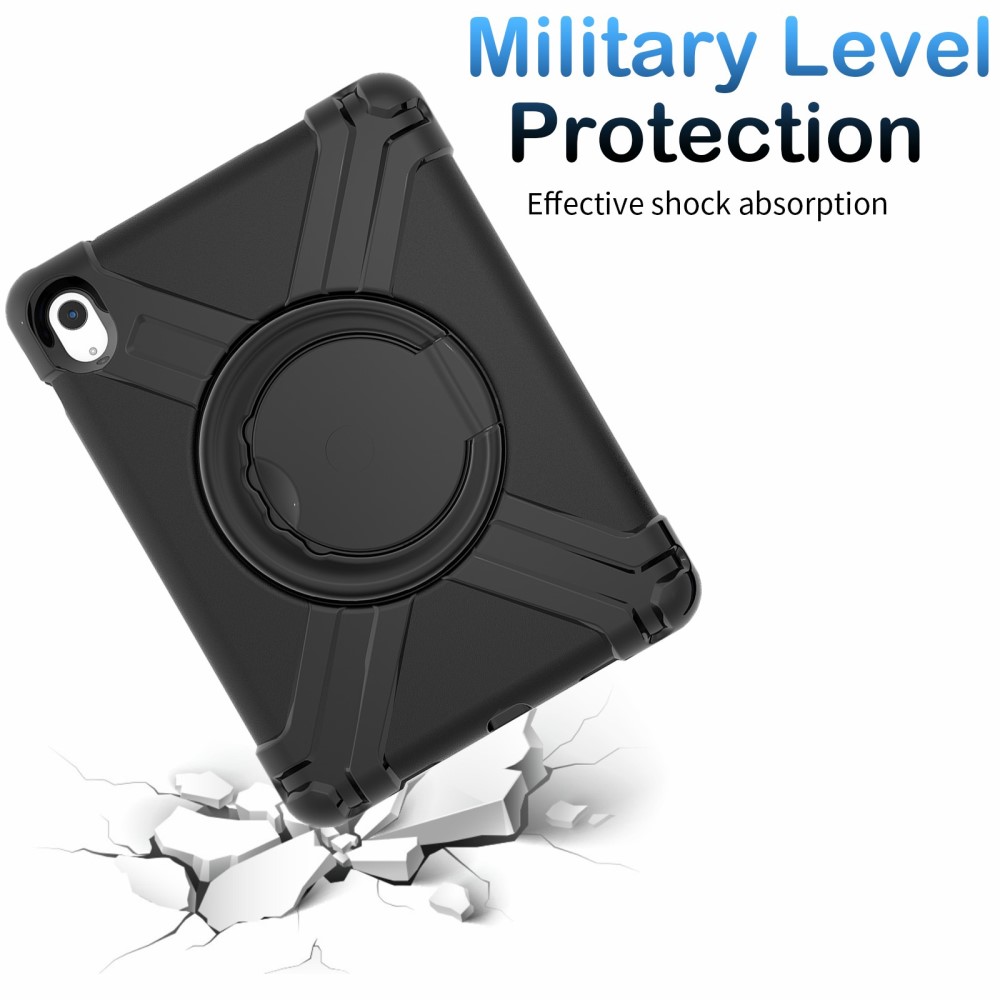  iPad 11 2025 / 10.9 2022 Fodral 360 X-Shape Shockproof