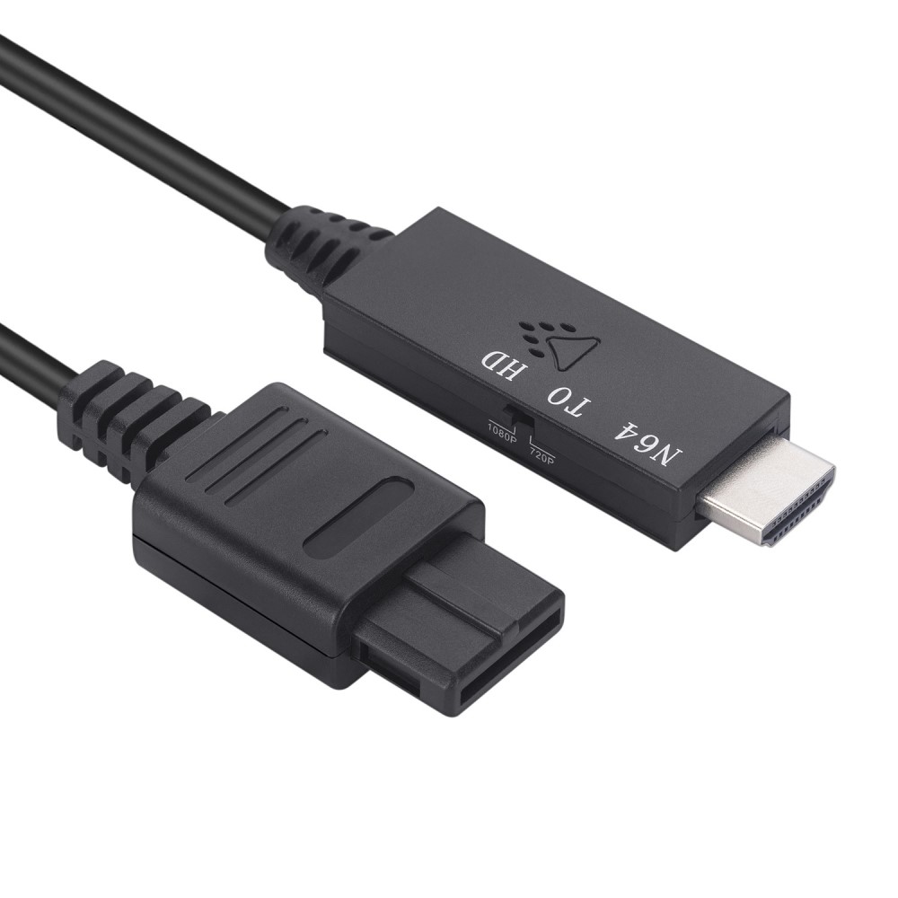  Plug and Play Adapter N64 till HDMI Converter För Nintendo