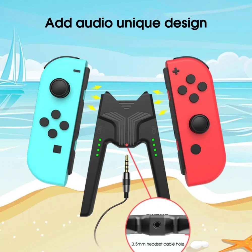 AOLION AOLION Nintendo Switch Joy-Con Charging Grip LED Vit