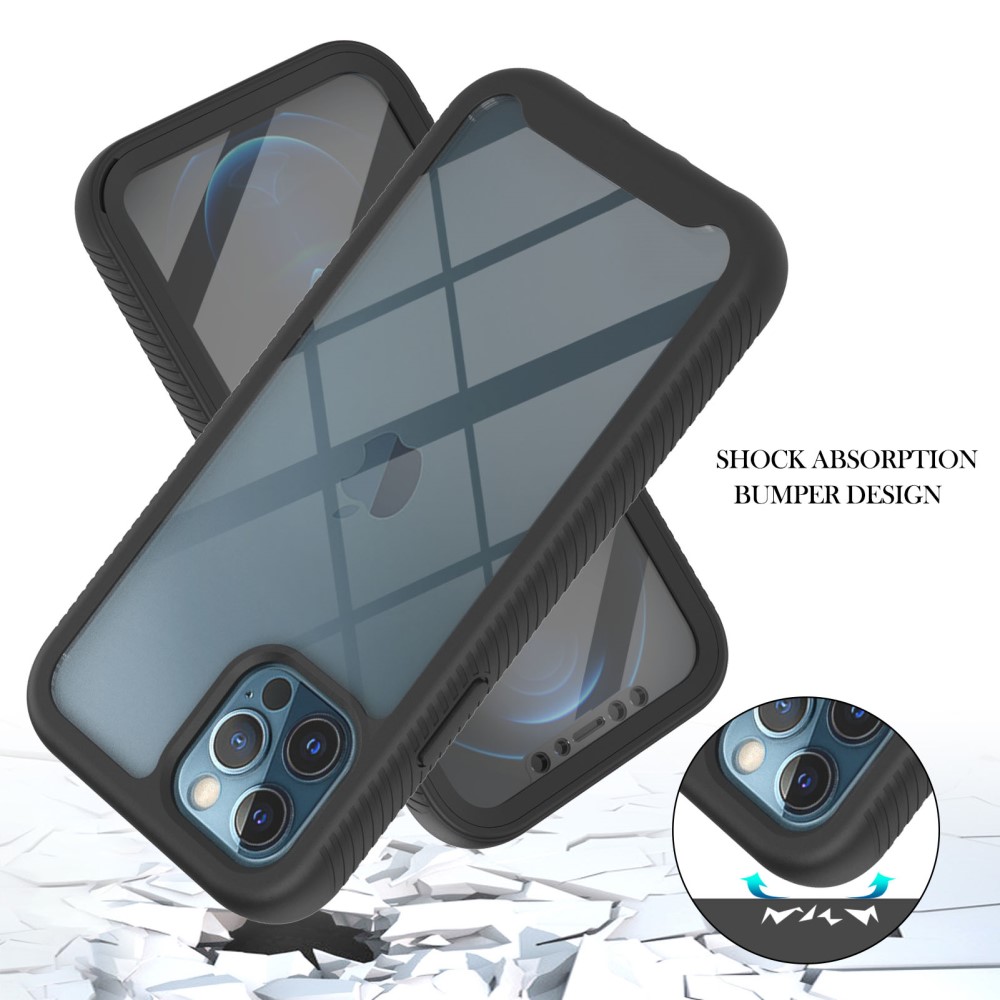  iPhone 12 Pro Max Skal 360 Hybrid Defense Svart