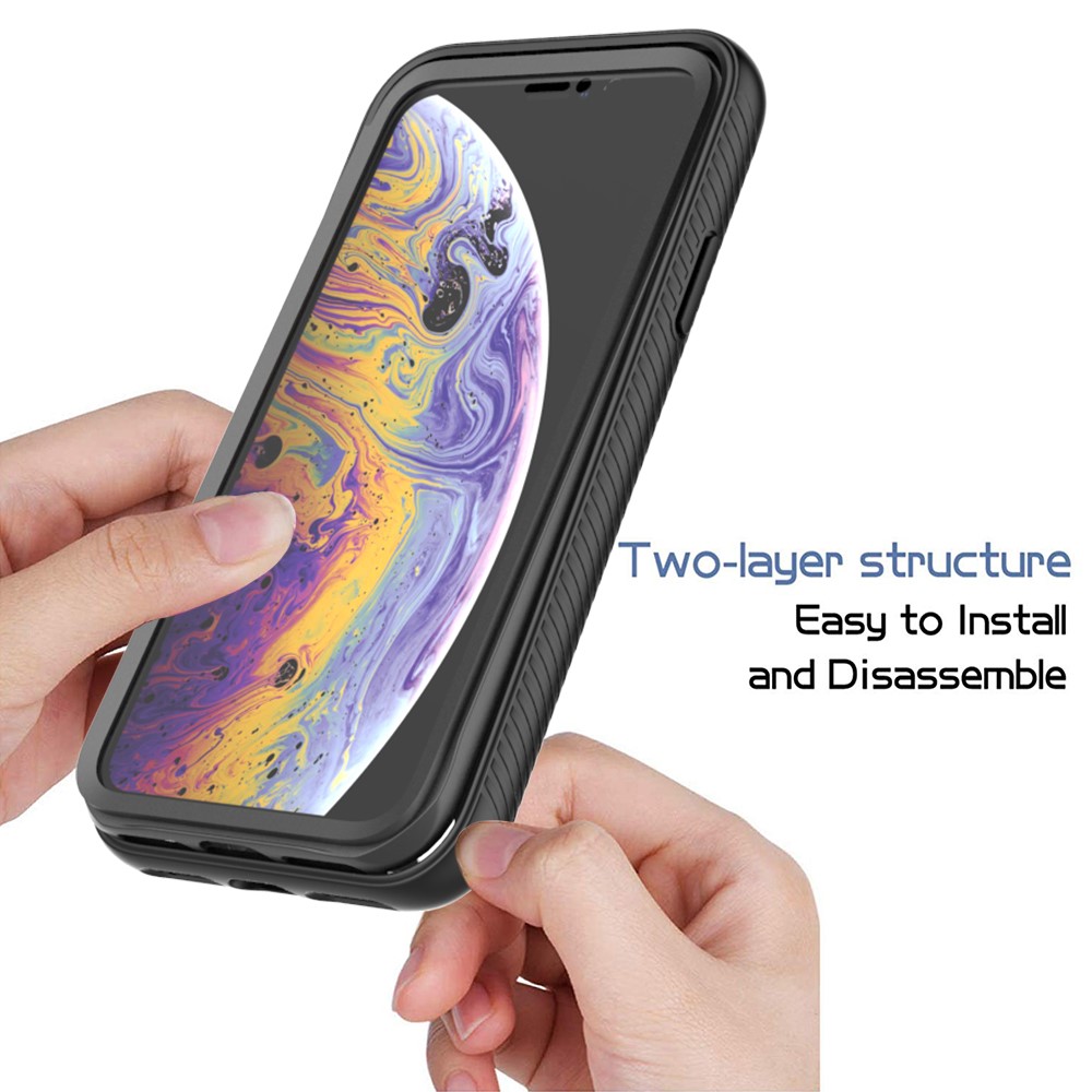  iPhone X/Xs Skal 360 Hybrid Defense Svart