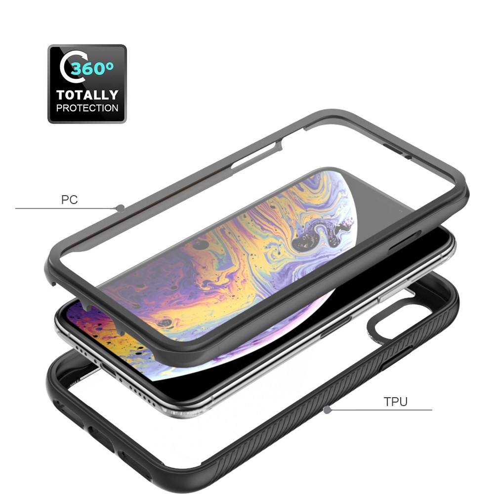  iPhone X/Xs Skal 360 Hybrid Defense Svart