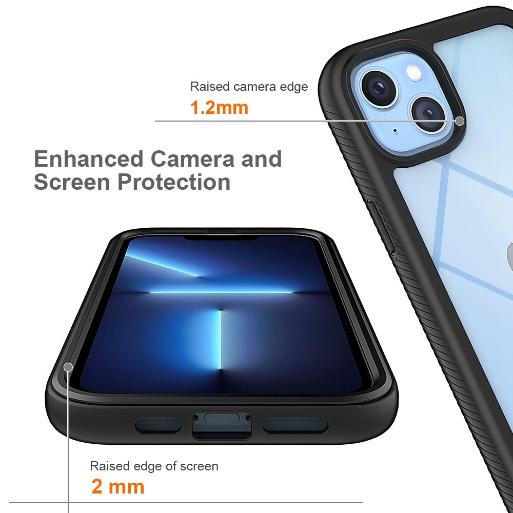  iPhone 14 Plus Skal 360 Hybrid Defense Svart