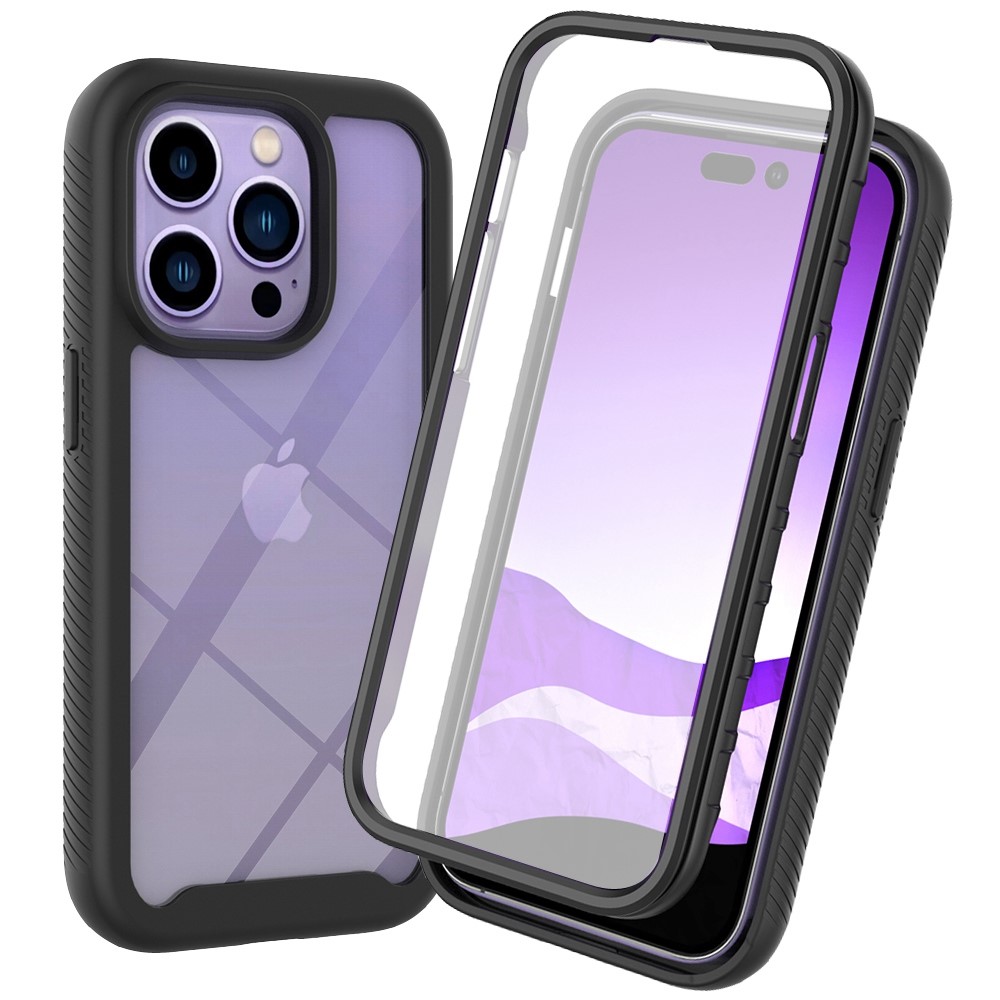  iPhone 14 Pro Max Skal 360 Hybrid Defense Svart