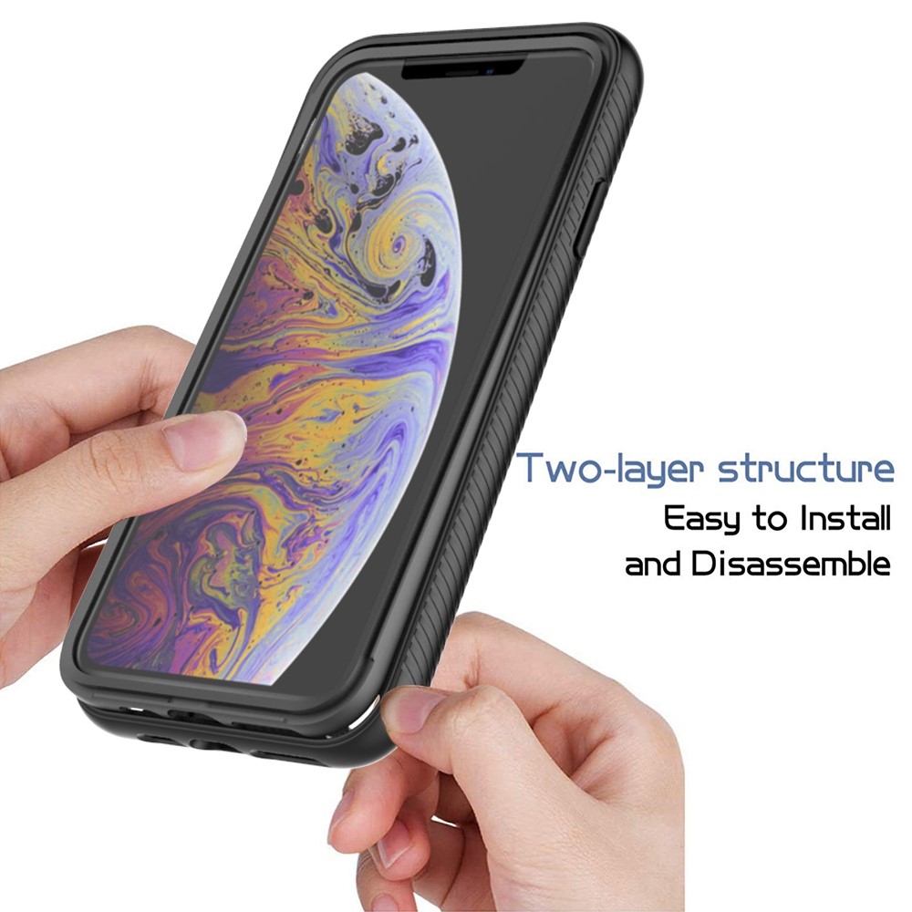  iPhone Xs Max Skal 360 Hybrid Defense Svart