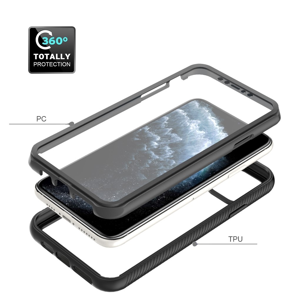  iPhone 11 Pro Max Skal 360 Hybrid Defense Svart