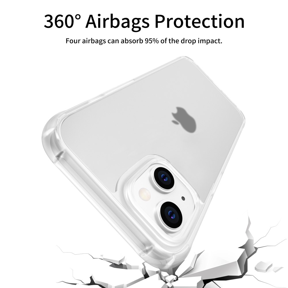 LEEU DESIGN LEEU DESIGN iPhone 14 Plus Skal AirBag Hybrid Matt Transparent