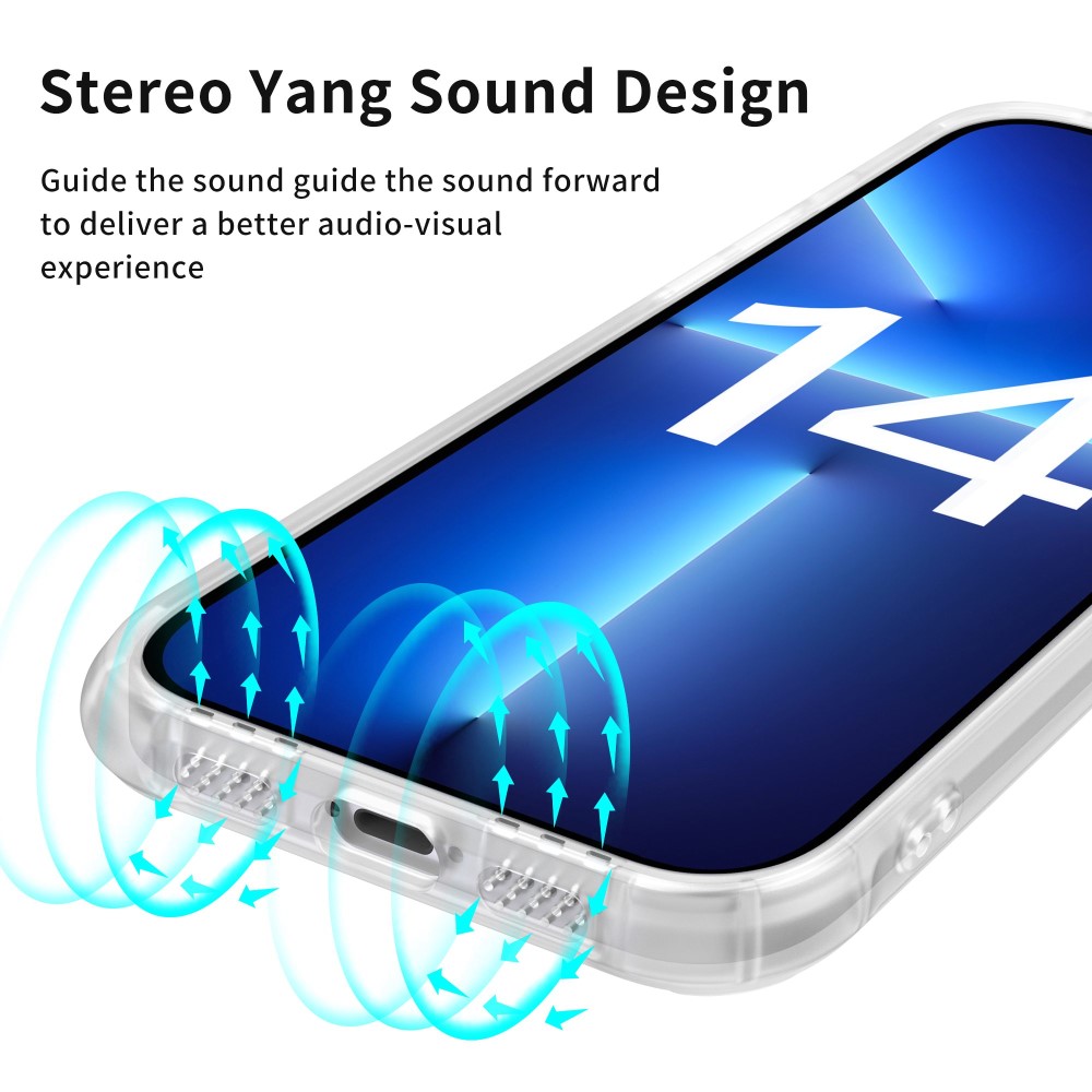 LEEU DESIGN LEEU DESIGN iPhone 14 Plus Skal AirBag Hybrid Matt Transparent