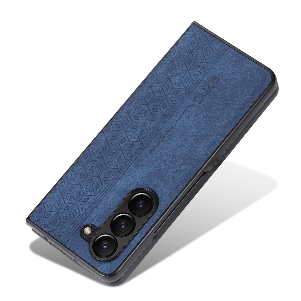 AZNS AZNS Galaxy Z Fold 5 Fodral Med Tryck Blå