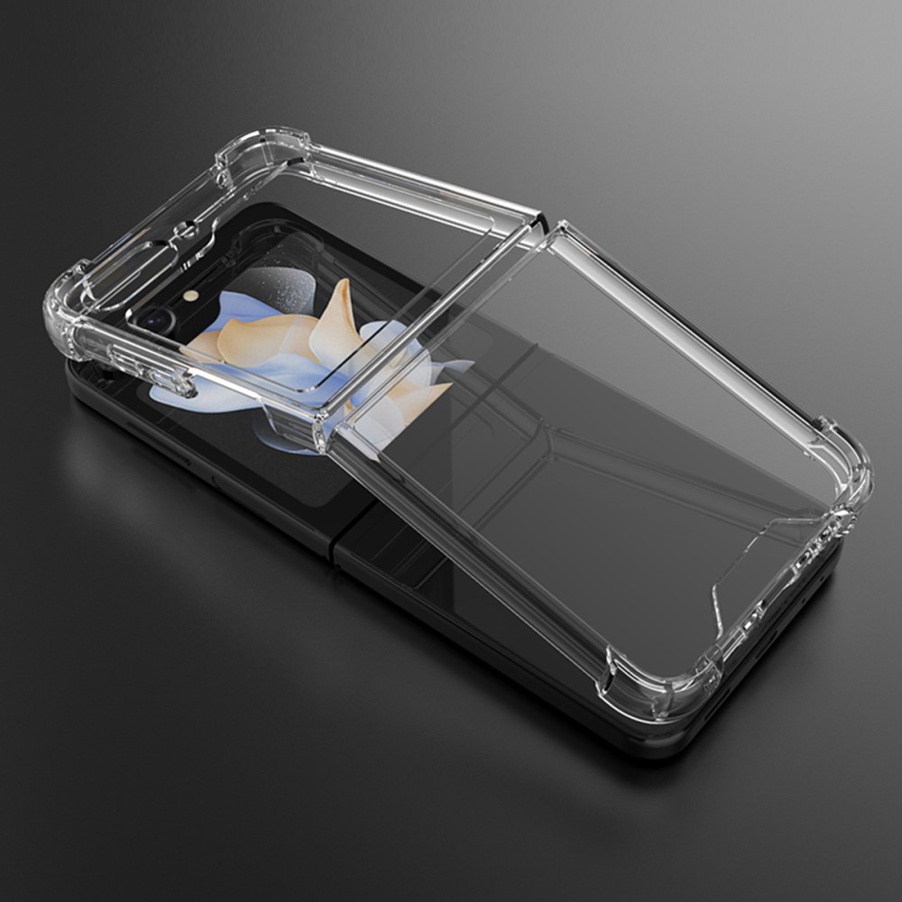  Samsung Galaxy Z Flip 5 Skal Shockproof Hybrid Transparent