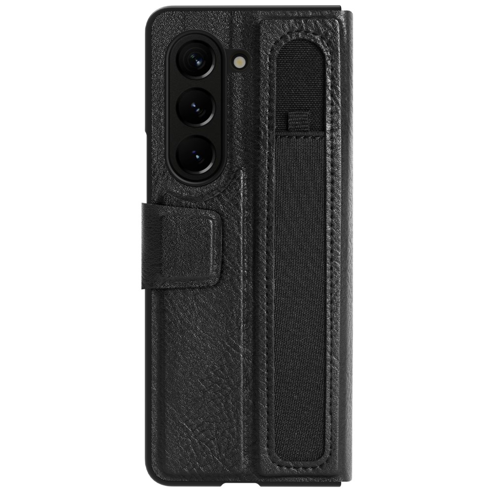 NILLKIN NILLKIN Galaxy Z Fold 5 Skal Leather Pen Svart