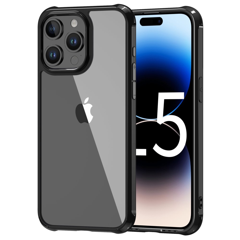 LEEU DESIGN LEEU DESIGN iPhone 15 Pro Skal AirBag Hybrid Matt Svart