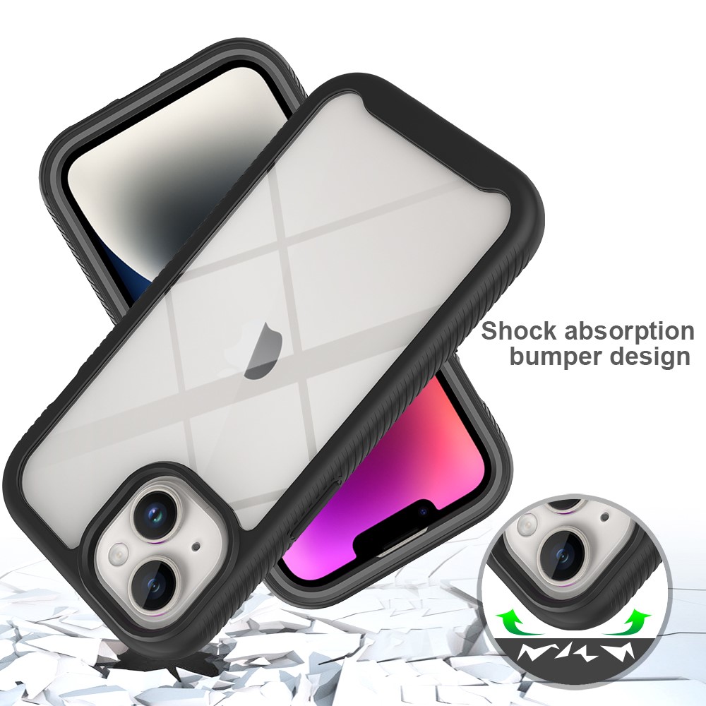  iPhone 15 Plus Skal 360 Hybrid Defense Svart
