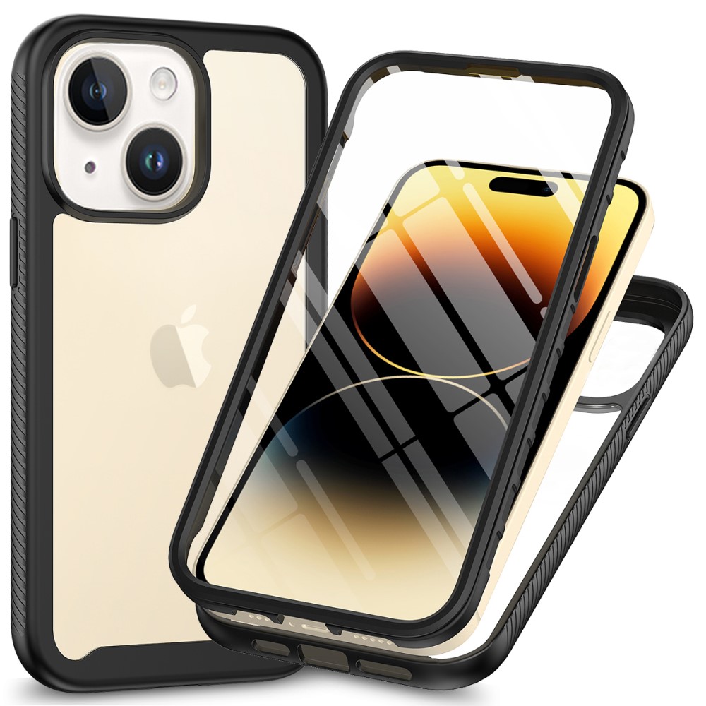  iPhone 15 Skal 360 Hybrid Defense Svart