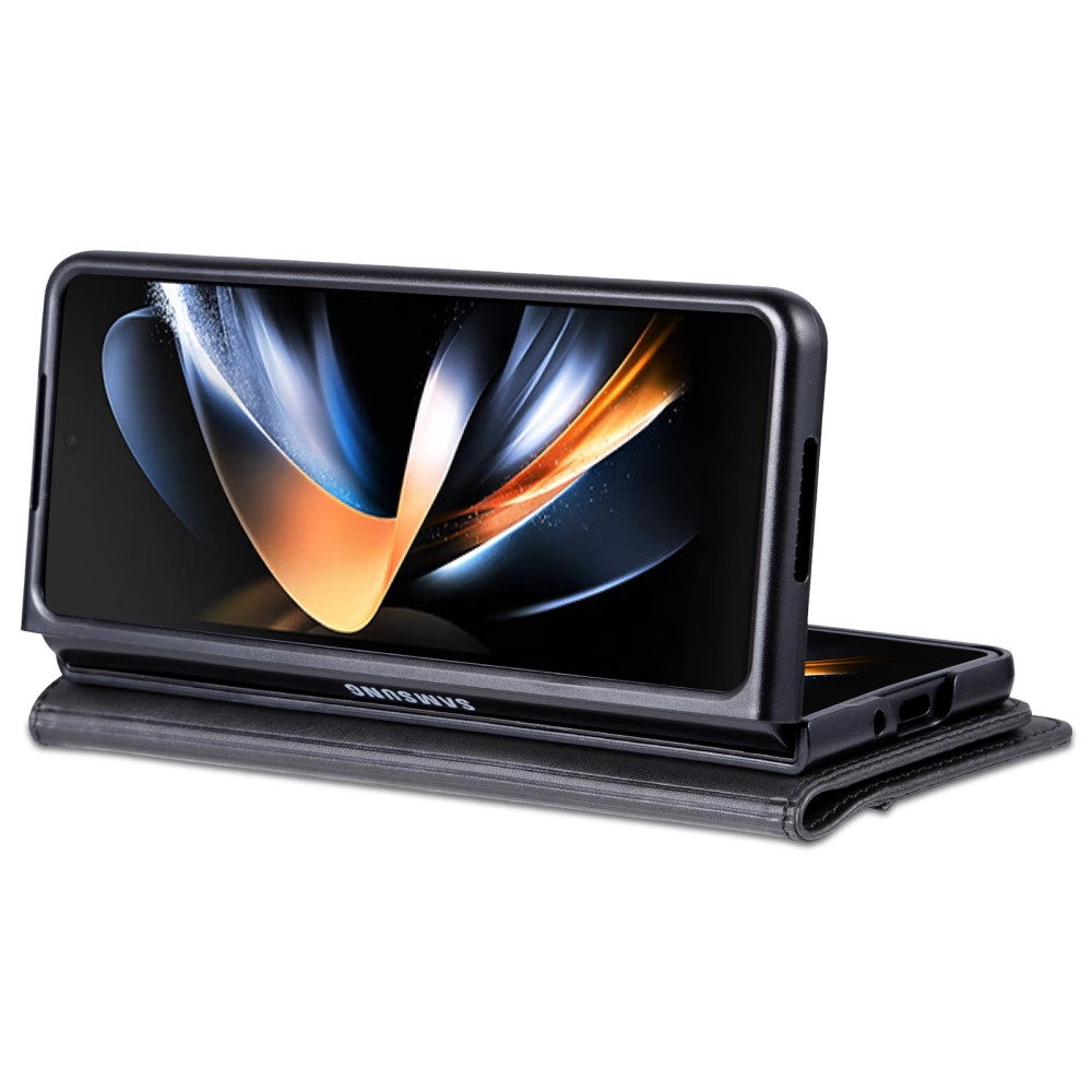 AZNS AZNS Galaxy Z Fold 5 Fodral PU-Läder Svart