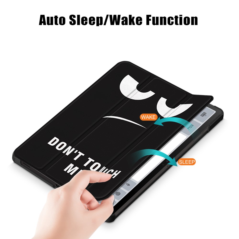  Samsung Galaxy Tab S9 Fodral Tri-Fold Dont Touch
