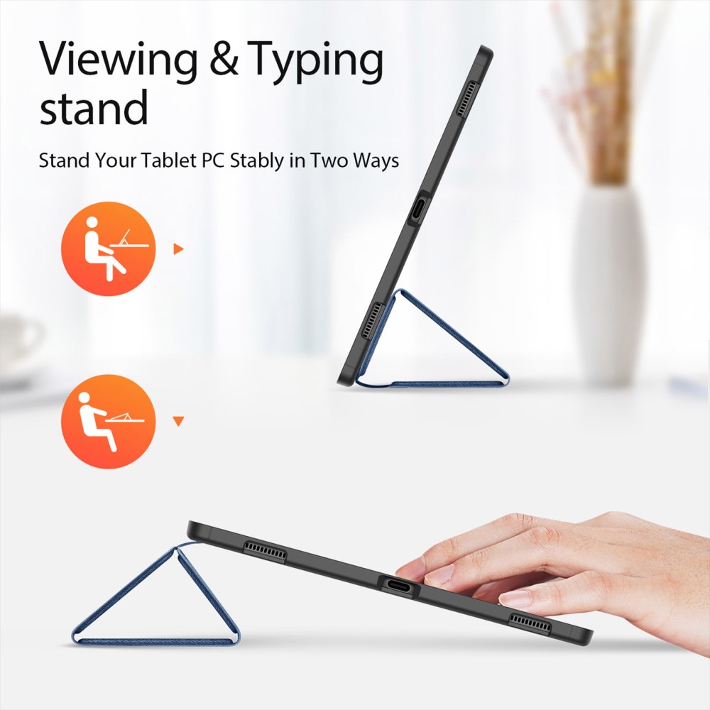 DUX DUCIS DUX DUCIS Galaxy Tab S9 Ultra DOMO Fodral Tri-Fold Blå