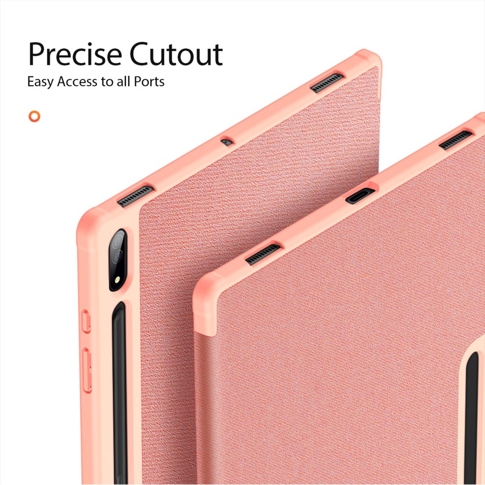 DUX DUCIS DUX DUCIS Galaxy Tab S9 Ultra DOMO Fodral Tri-Fold Rosa