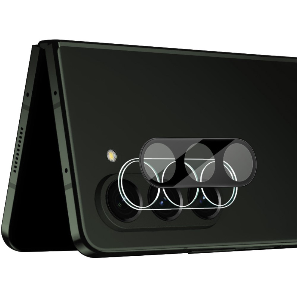 IMAK IMAK Galaxy Z Fold 5 Linsskydd Härdat Glas Svart