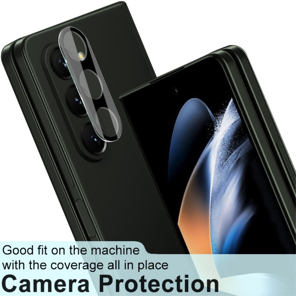 IMAK IMAK Galaxy Z Fold 5 Linsskydd Härdat Glas Svart