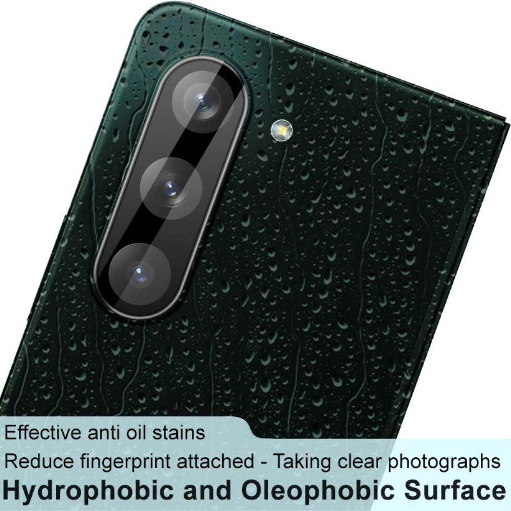 IMAK IMAK Galaxy Z Fold 5 Linsskydd Härdat Glas Svart