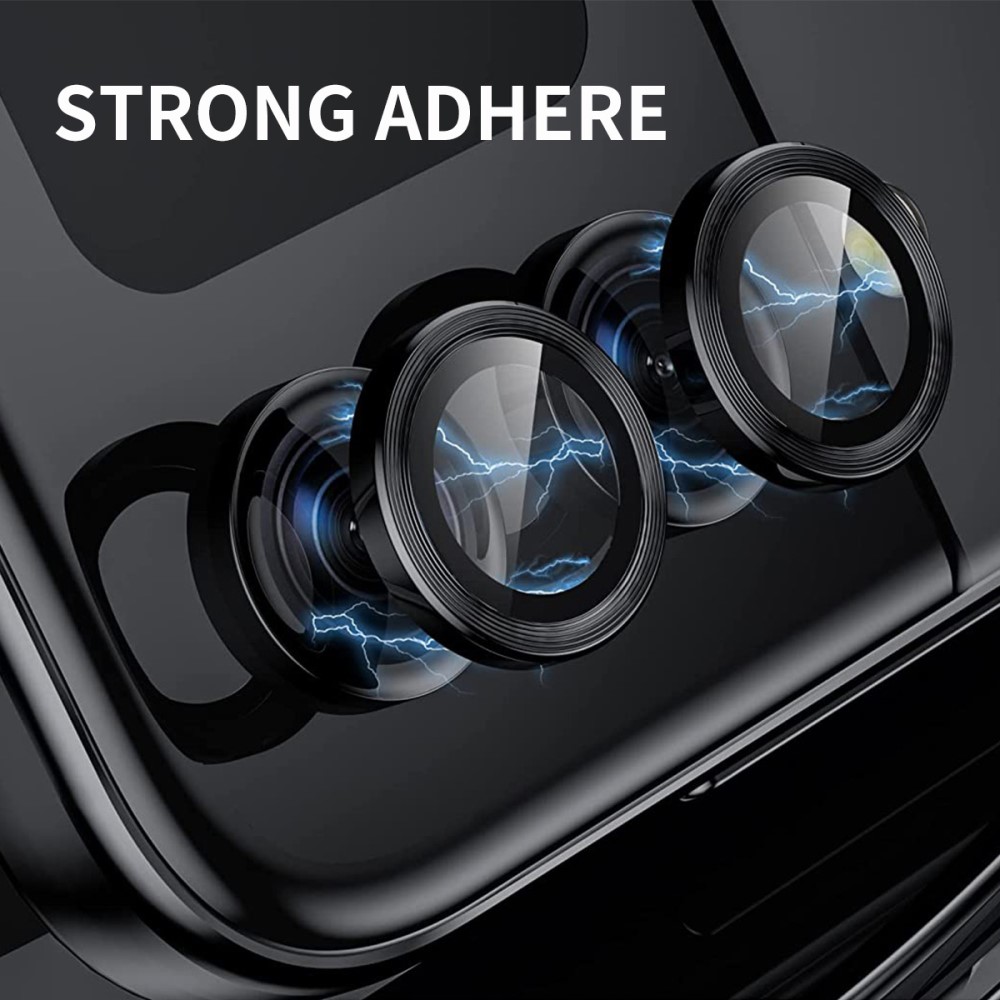 ENKAY ENKAY Galaxy Z Flip 5 Linsskydd Aluminium Härdat Glas Blå