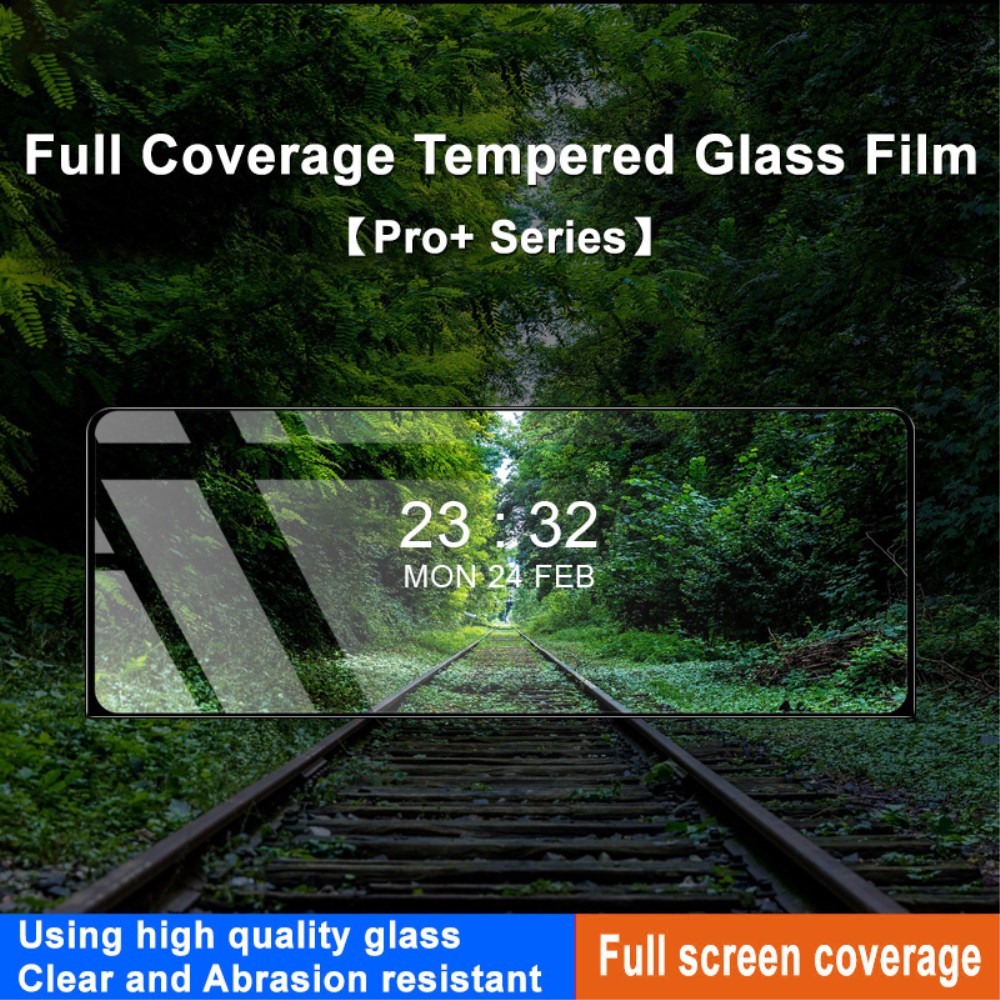 IMAK IMAK Galaxy Z Fold 5 Skärmskydd Pro+ Härdat Glas Svart