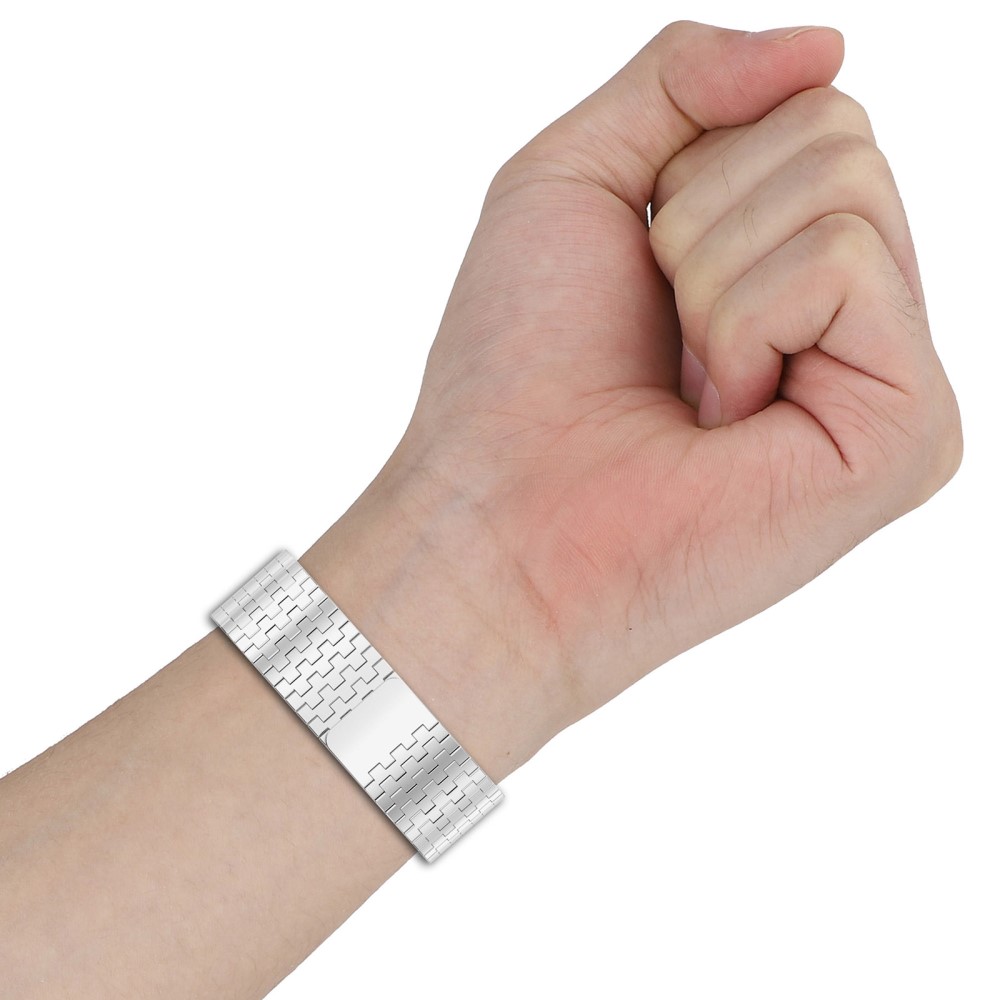  Apple Watch 42/44/45/46/49 mm Armband Magnetisk Loop Svart