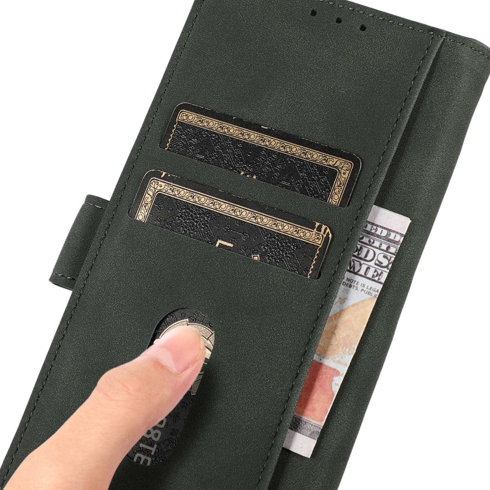 KHAZNEH KHAZNEH OnePlus Nord 3 5G Fodral Retro Läder Grön