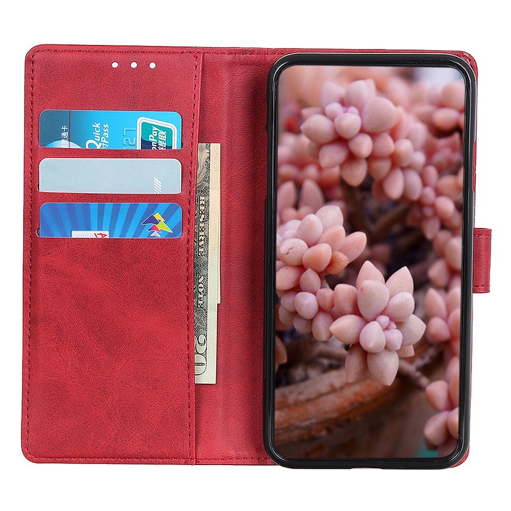 OnePlus Nord 3 5G Fodral Läder Solid Röd