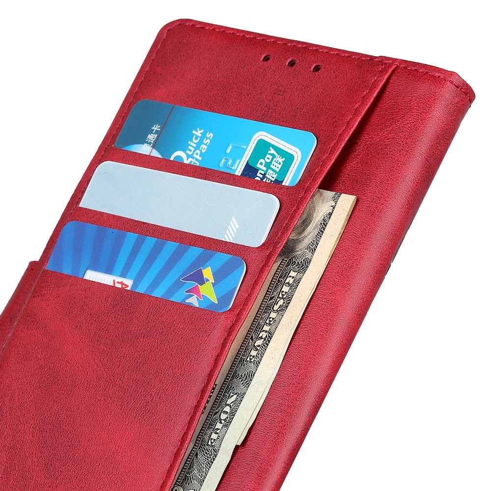  OnePlus Nord 3 5G Fodral Läder Solid Röd