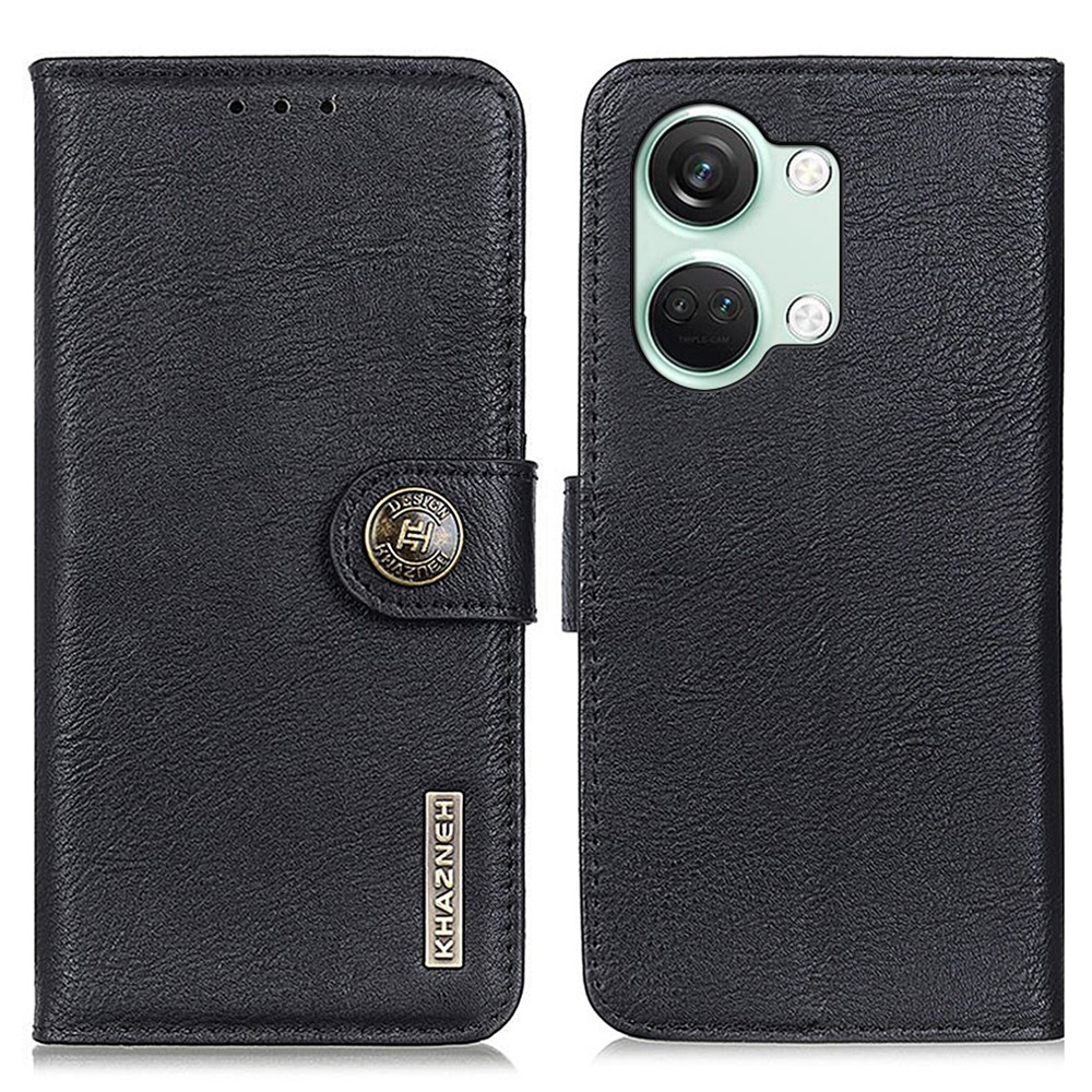 KHAZNEH KHAZNEH OnePlus Nord 3 5G Fodral Läder Svart