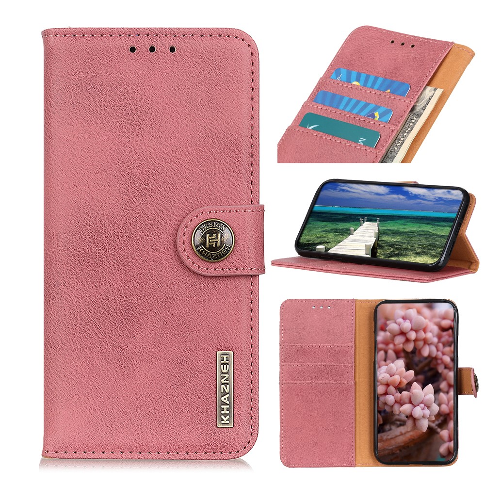 KHAZNEH KHAZNEH OnePlus Nord 3 5G Fodral Läder Rosa