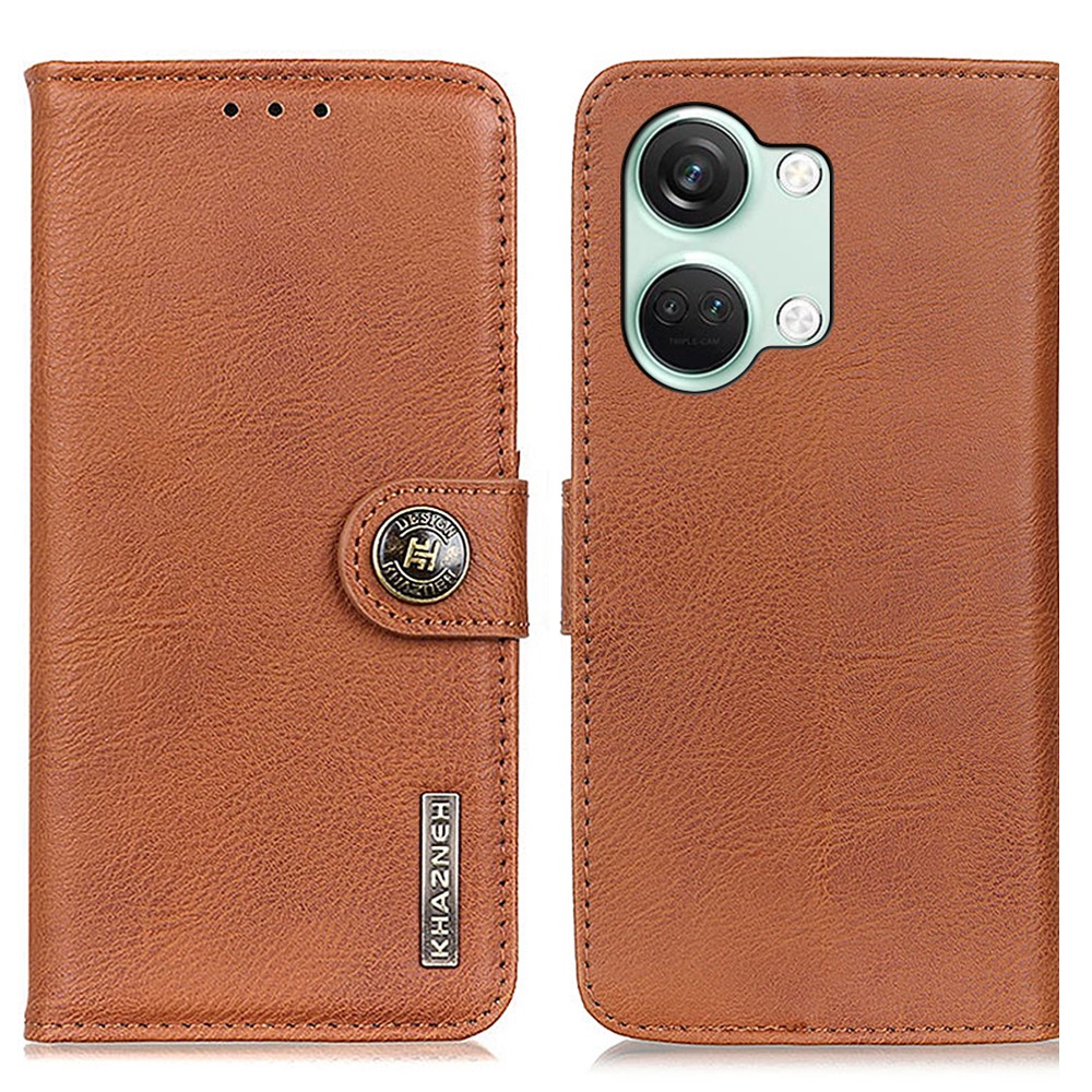 KHAZNEH KHAZNEH OnePlus Nord 3 5G Fodral Läder Brun