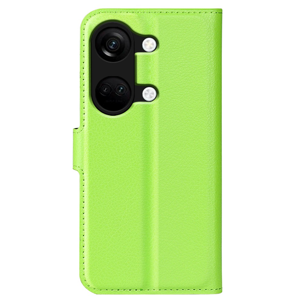  OnePlus Nord 3 5G Fodral Litchi Textur Grön