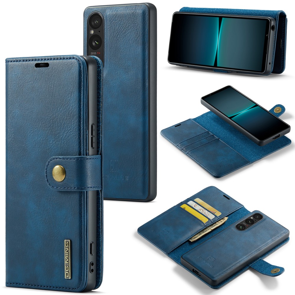 DG.MING DG.MING Sony Xperia 1 V 2in1 Magnet Fodral / Skal Blå