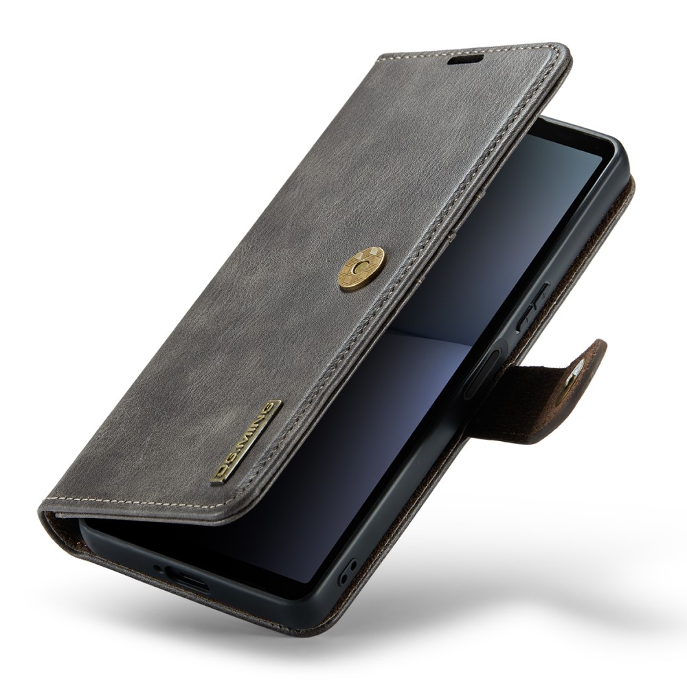 DG.MING DG.MING Sony Xperia 10 V 2in1 Magnet Fodral / Skal Grå