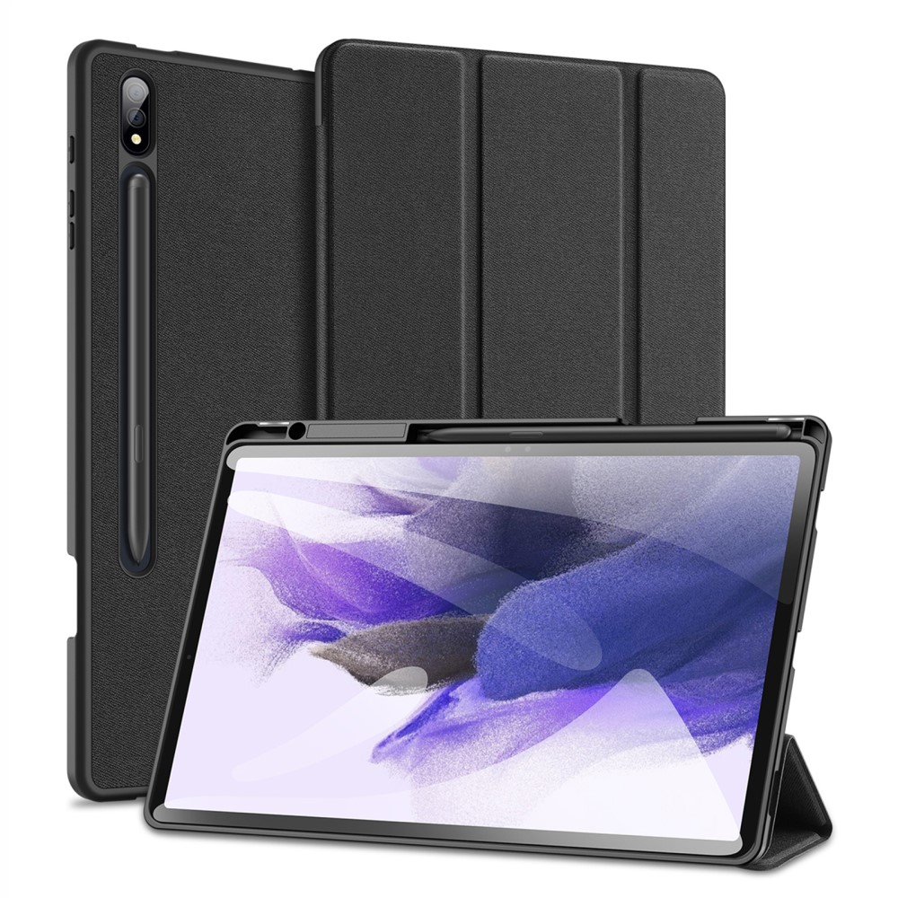 DUX DUCIS DUX DUCIS Galaxy Tab S9 Plus Fodral DOMO Tri-Fold Svart