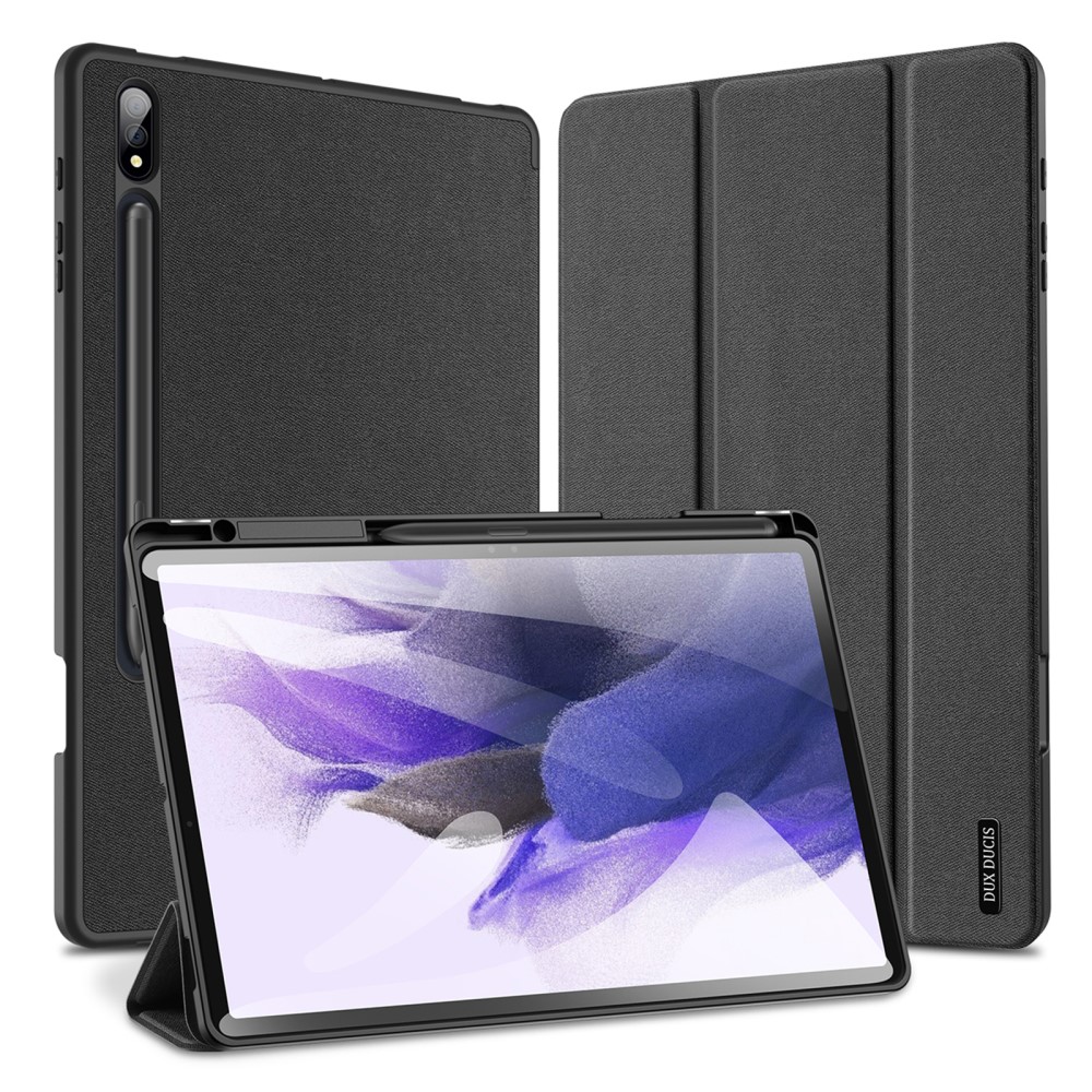 DUX DUCIS DUX DUCIS Galaxy Tab S9 Plus Fodral DOMO Tri-Fold Svart